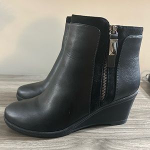 Aqua Moda Wedge Booties